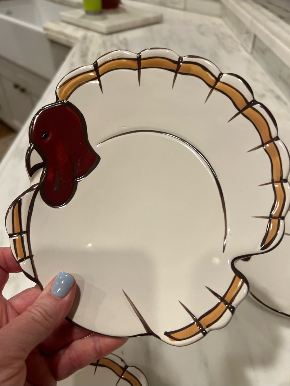Pottery Barn 4 Dessert plates - Picture 7 of 7